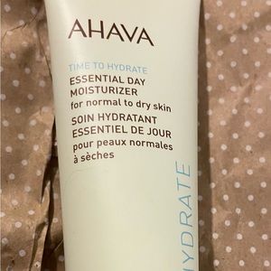 New Ahava moisturizer